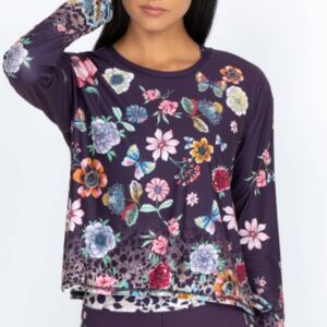 Johnny Was Joy Vanda Step Hem Tee